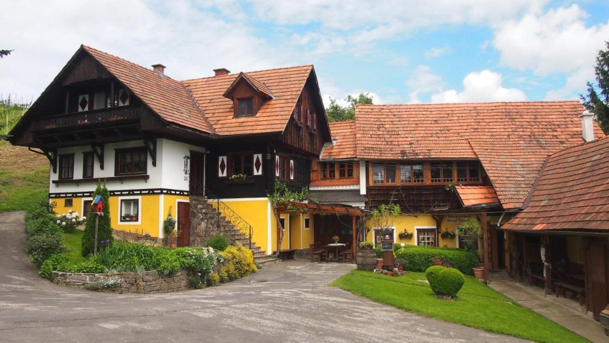Ferienwohnung Winzerei Schober Grubberg Exterior foto